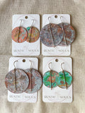 Patina Circle Earrings