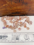 Destash Peach Moonstone Beads