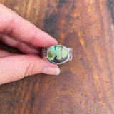 Fused Turquoise Ring