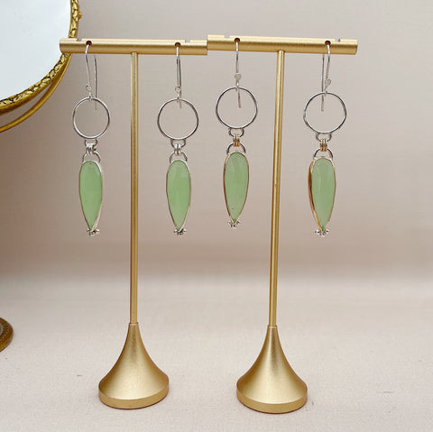 Chalcedony Earrings