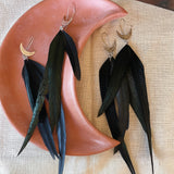 Hecate Feather Earrings