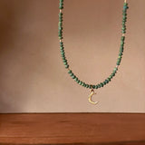 Jade Moon Necklace & Bracelet Set