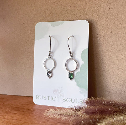 Tourmaline Whimsy Earrings