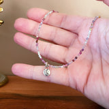 Moon Charm Beaded Necklaces