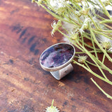 Red Amethyst Ring