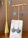 Moss Agate Earring Collection