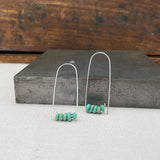 Turquoise Arch Earrings