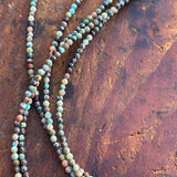 Dainty Beaded Turquoise Necklaces