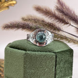 Kyanite Evil Eye Ring