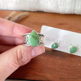 Turquoise Hecate Ring & Stud Earrings