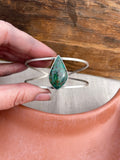 Malachite Square Cuff
