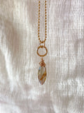 Gold Andusulite Necklace