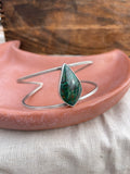 Malachite Square Cuff