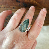 Moss Agate Ring & Necklace