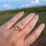 Golden Sunstone Ring