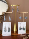 Moss Agate Earring Collection