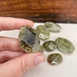 Destash Green Garnet Beads