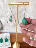 Turquoise Hoop Earrings