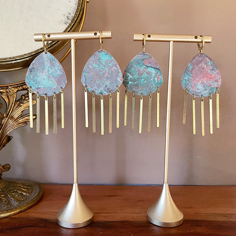 Patina Dangle Earrings