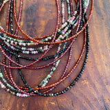 Dainty Square Beaded Necklaces