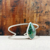 Malachite Square Cuff