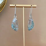 Moss Agate Earring Collection