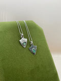 Shield Kyanite Pendants