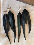 Hecate Feather Earrings