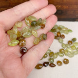 Destash Green Garnet Beads