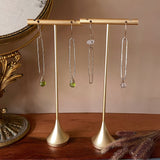 Paperclip Gold Dangles