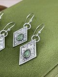 Diamond Kyanite Earrings
