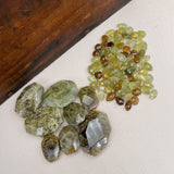 Destash Green Garnet Beads