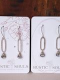 Paperclip Rutilated Quartz Dangles