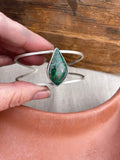 Malachite Square Cuff