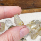 Destash Dendritic & Rutilated Quartz Beads