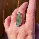 Green Kyanite Ring