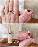 Pink Tourmaline Ring Stackers