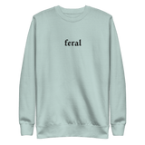 Feral Blackout Embroidered Sweatshirt