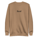 Feral Blackout Embroidered Sweatshirt