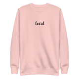 Feral Blackout Embroidered Sweatshirt