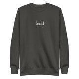 Feral Blackout Embroidered Sweatshirt