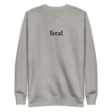 Feral Blackout Embroidered Sweatshirt
