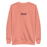 Feral Blackout Embroidered Sweatshirt