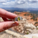 Reticulated Sphene Ring