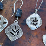 Immortalized Petal Earrings & Necklace