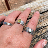 Reticulated Labradorite Necklace & Ring