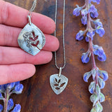 Immortalized Petal Earrings & Necklace