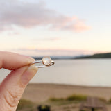 Dainty Moonstone Ring Stackers