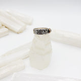 Reticulated Moonstone Ring