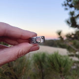 Reticulated Labradorite Necklace & Ring